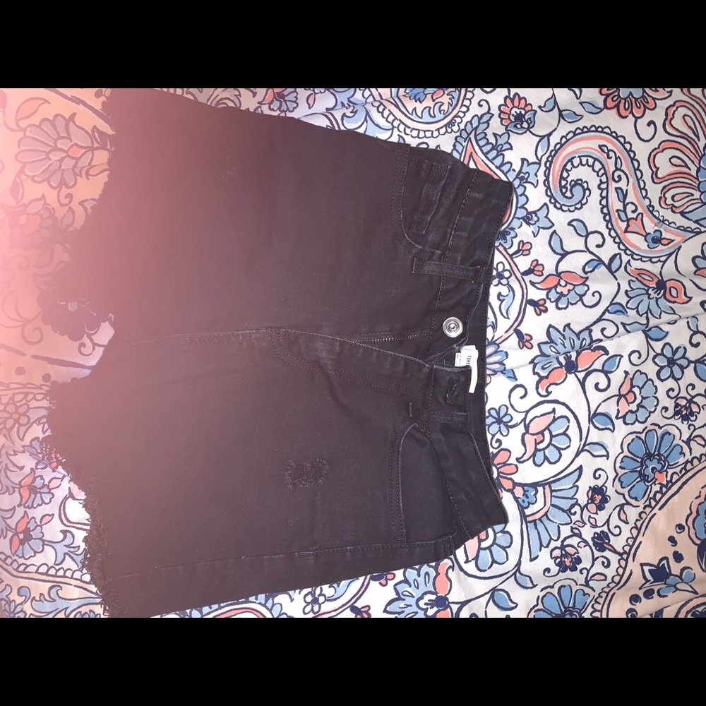 Black shorts